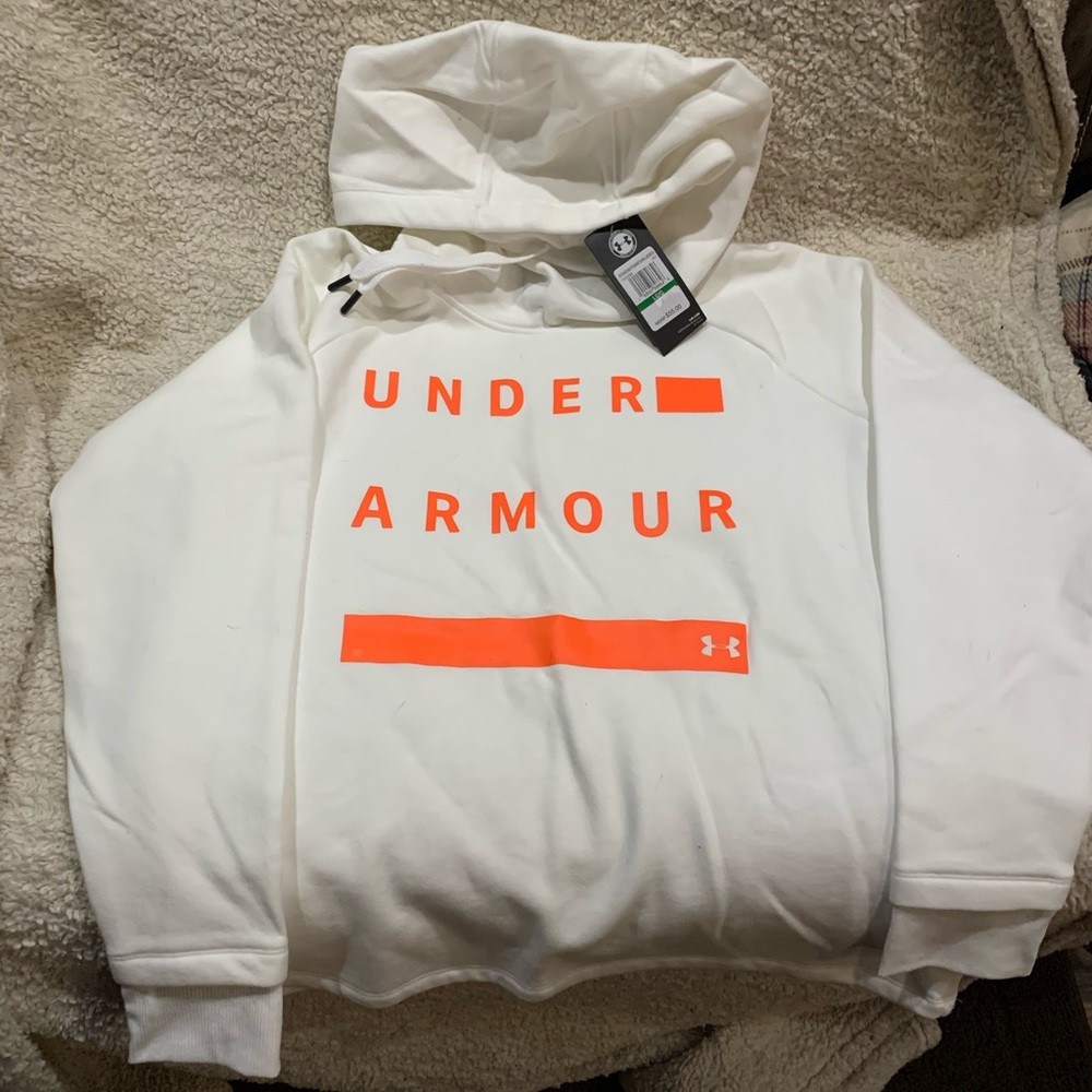 BRAND NEW Under Armour Funnel Neck Hoodie